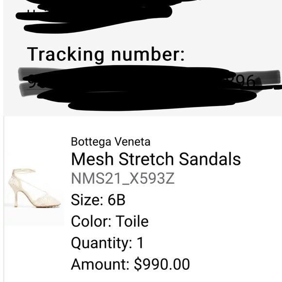 Bottega Veneta Mesh Stretch Sandals - Picture 9 of 9